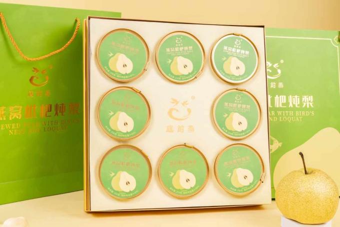 latest company case about Customized cases-Bird's Nest Loquat Stewed Pear Gift Box