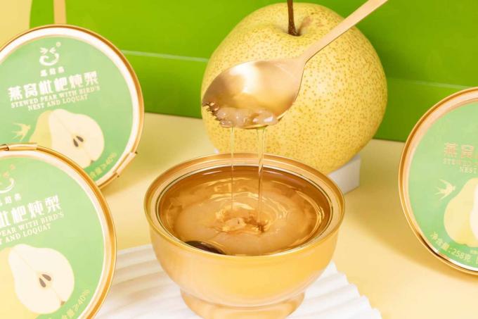 latest company case about Customized cases-Bird's Nest Loquat Stewed Pear Gift Box