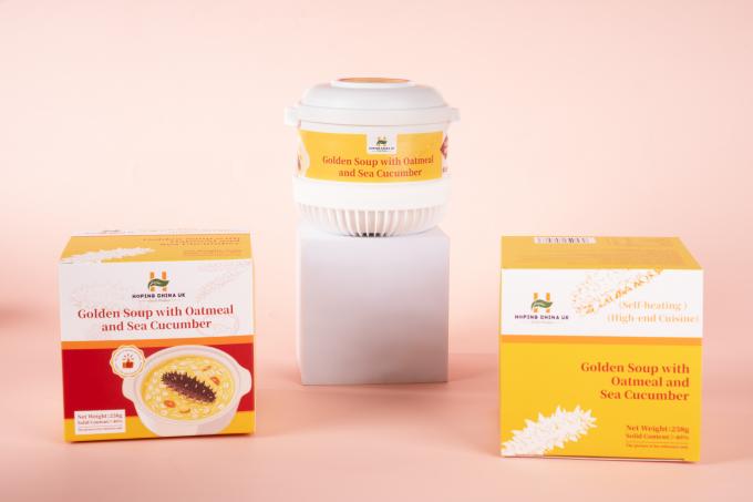 latest company case about HOPing china -Golden Soup Oatmeal Sea Cucumber Porridge