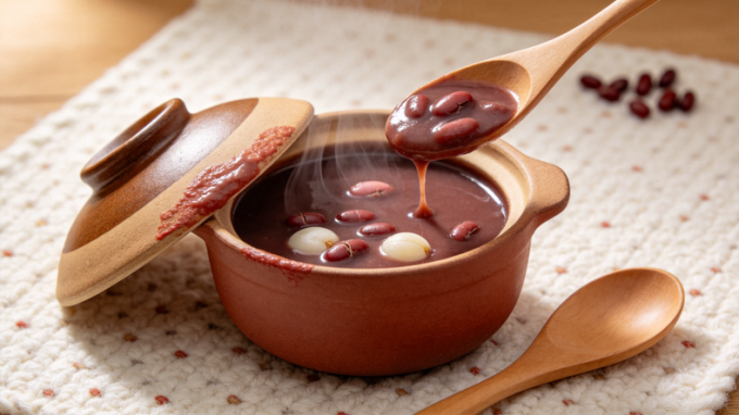 latest company case about Who Can Resist Creamy Warm Chinese Red Bean Soup?
