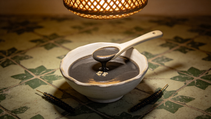 latest company case about Is Black Sesame Soup Good For Late-night Snacks?