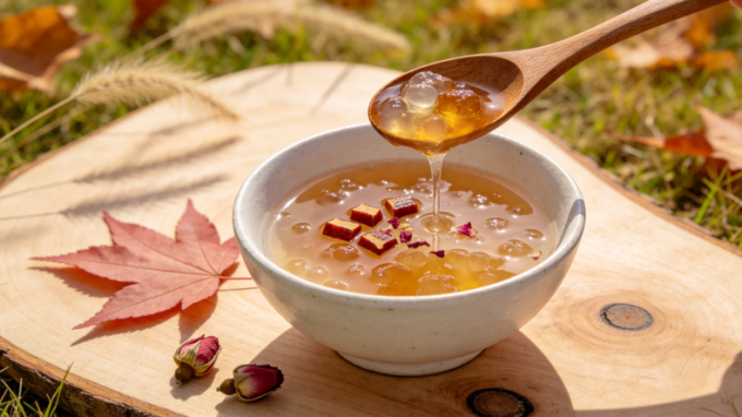 latest company case about Is Peach Gum Soup The Ultimate Anti-aging Snack?