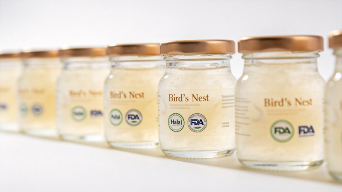 latest company case about Bird's Nest OEM with Halal and FDA Certification: Your Gateway to Global Markets