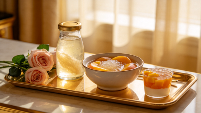 latest company case about White Label Peach Gum Dessert: A Growing Opportunity in the Premium Dessert Market