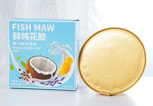 Low Calorie Coconut Milk Purple Rice Instant Fish Maw Sugar Free Instant Porridge