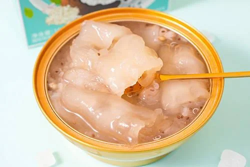 Coconut Chia Seeds Canned Fish Maw Soup Canned In Bulk Fragrant And Sweet