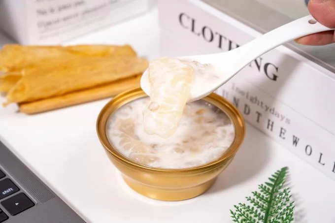 HACCP Stewed Instant Fish Maw With Oats In Coconut Milk Meal Replacement