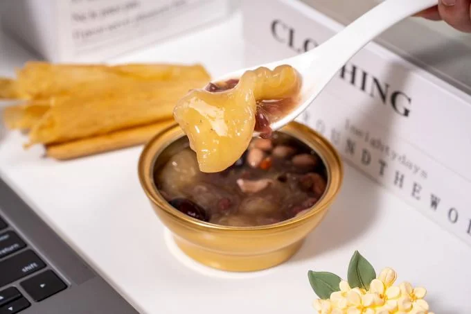 Nourishing Beauty Stewed Instant Fish Maw Canned Soup For Weight Loss FDA Approved