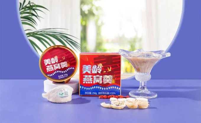Custom Private Label Low-Sugar High-Nutrition Instant Bird's Nest Congee OEM ODM Service With Custom Solid Content Ratio For Beauty Nourishing Brands