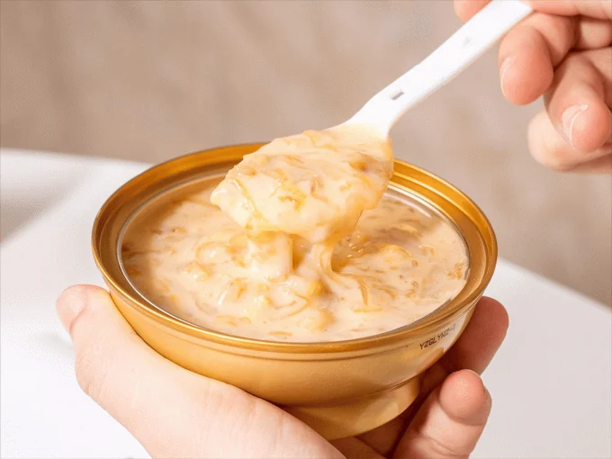 Mango Pomelo Sago Instant Bottled Bird Nest Porridge High Temperature Sterilized