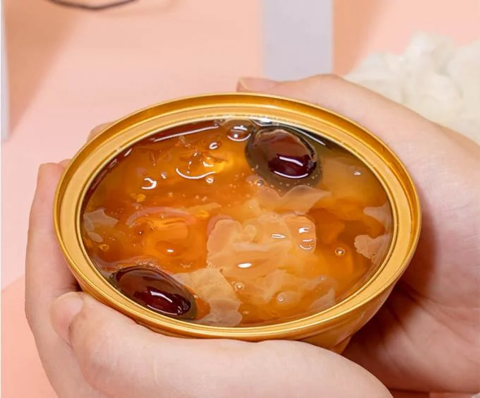 Ginger Jujube Stewed Pudding Peach Gum Diet Soup Meal Replacement