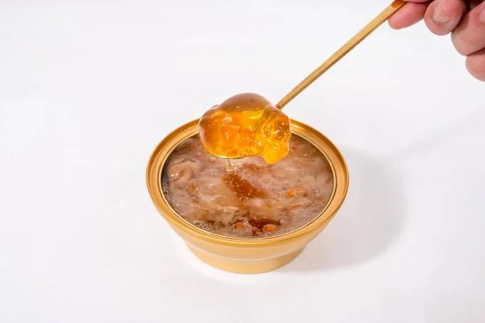 Instant Osmanthus Chestnut Stewed Peach Gum White Fungus Dessert Soup 168g