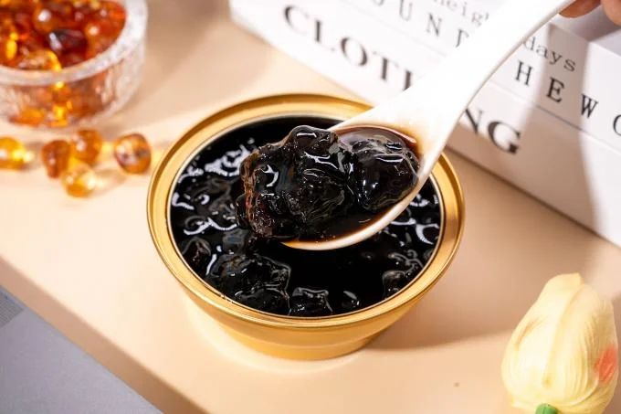 Chinese Cantonese Chaoshan Grass Cake Peach Gum Dessert Soup Lowers Fire Fresh Natural