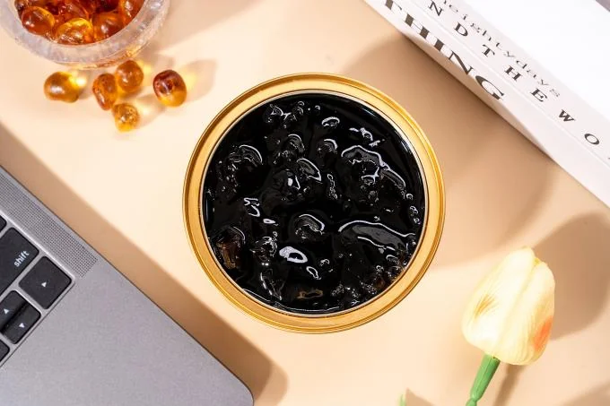 Chinese Cantonese Chaoshan Grass Cake Peach Gum Dessert Soup Lowers Fire Fresh Natural