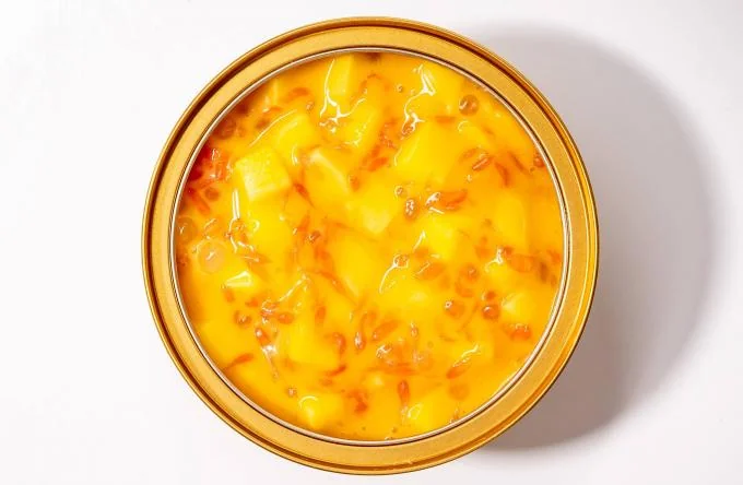 Double Fresh Awns Mango Pomelo Sago Pudding Instant Readymade Food