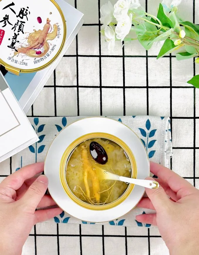 228g Ginseng Collagen Canned Dessert Nourishing Meal Replacement Food