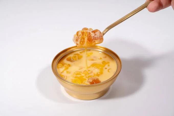 ODM Mango Pomelo Sago Beyaz Kar Mantarı Şeftali Sakız Tatlısı Taşınabilir Hediye Kutusu