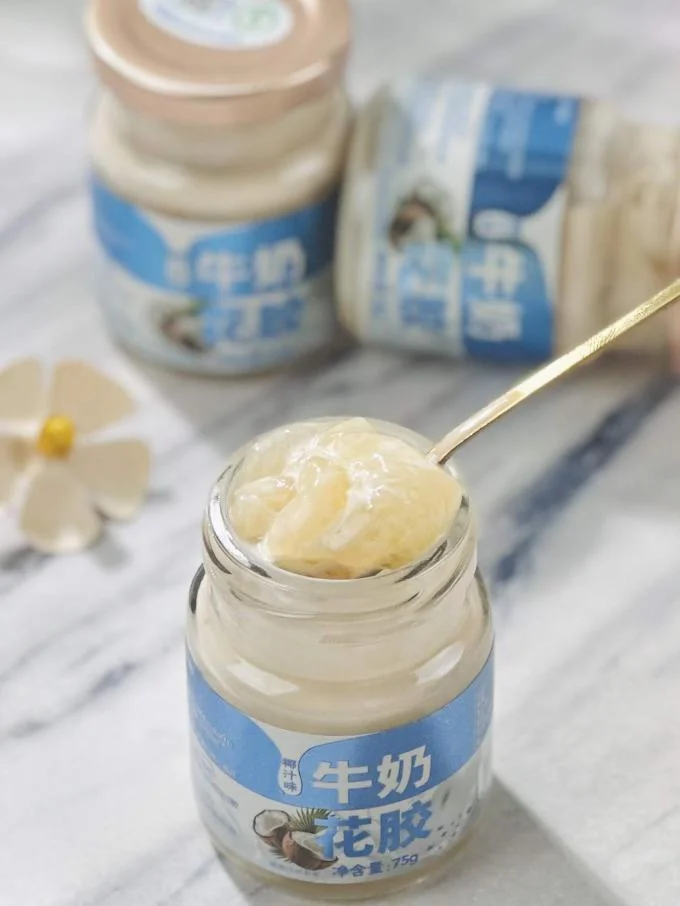 Coconut Water Flavoured Milk Fish Maw Rich Coconut Aroma Sweet And Smooth Eat Collagen