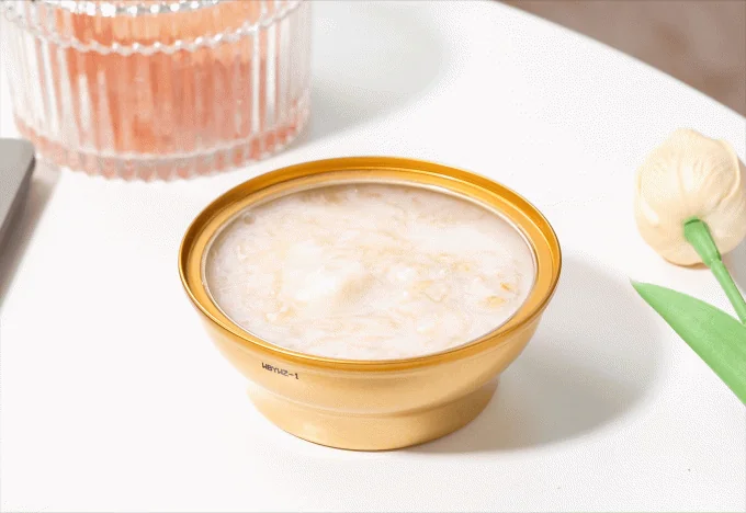 Chinese Yam Lily Bird's Nest Porridge Herbal Superfood for Beauty Immunity Digestive Health