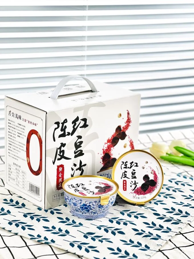 Chenpin Red Bean Paste Gift Box Classic Hong Kong Dessert Chinese Health And Nourishing Food
