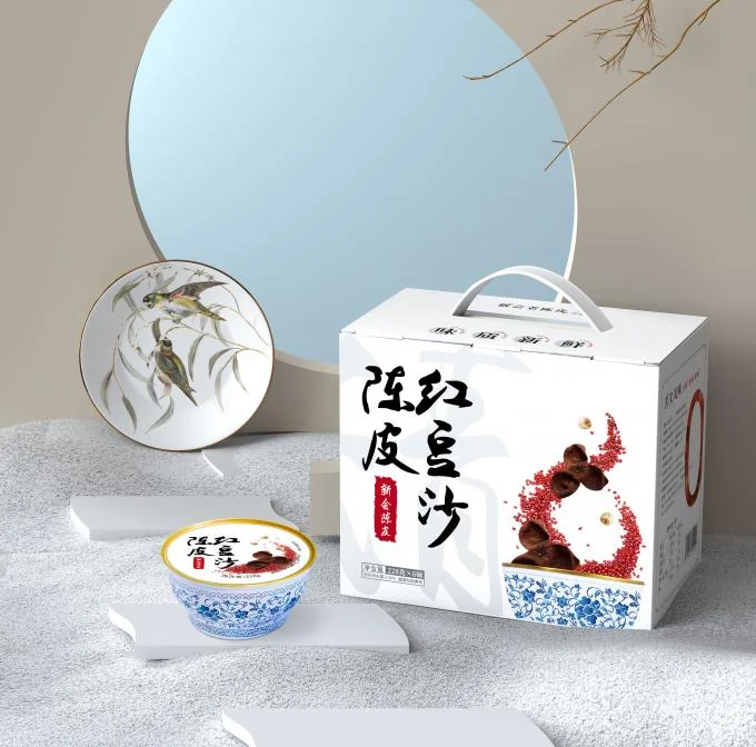 Chenpi Red Bean Paste Gift Box Nutritional Nourishment Light Meal Replacement Low Fat And Low Calorie