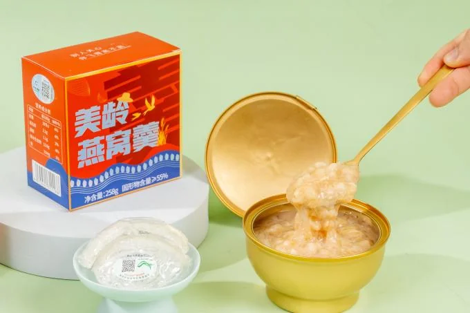 美玲瓏の巣粥　しわを軽減し、老化を防ぐ栄養満点の食事代替品、インスタント食品