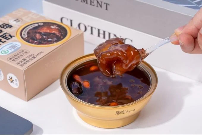 Collagen supplementation Brown Sugar Ginger Fish Maw Porridge Mild and cold-repelling Rich in natural minerals Convenient and ready-to-eat nutritional supplement