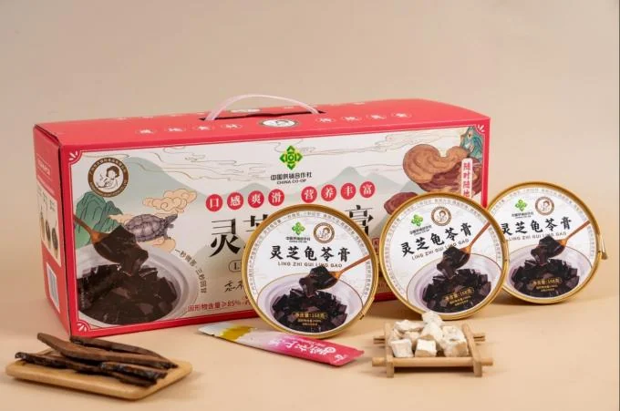 Ready-to-eat light desserts Authentic instant Chinese Guilinggao Natural herbal flavor Easy to carry and eat Customizable private label