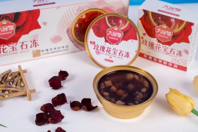 Rose Herbal Jelly – Functional Floral Dessert for Beauty and Detox Nutrition