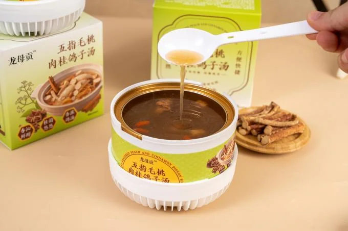 Cinnamon Pigeon Soup Herbal Tonic Broth – Ready-to-Heat Functional Chinese Soup No Preservatives Immune Support OEM Available