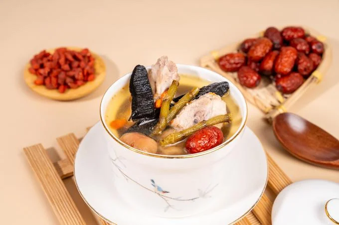 Reishi Dendrobium Pork Bone Soup 500g Herbal Instant Soup in Foil Pouch  Ready-to-Eat Nourishing Health Soup OEM