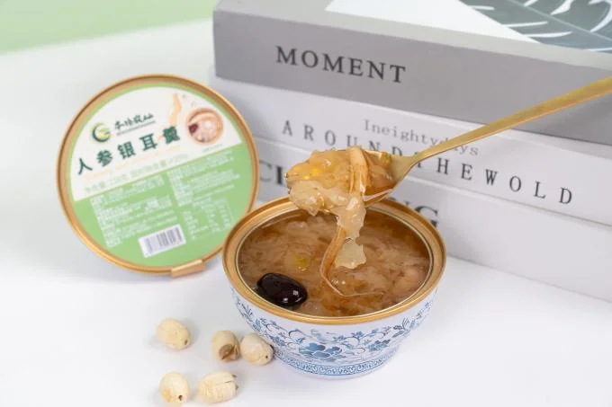 No Artificial Additives Ginseng Snow Fungus Slow-Simmered Soup Production Line Capacity 1.5 Million Bowls Traditional Soup Suitable For Bulk Orders