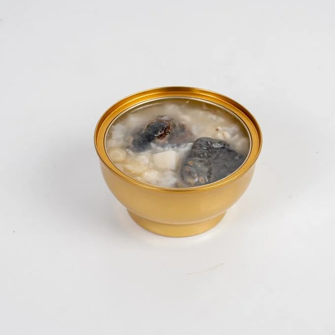 Ready-to-Eat Savory Ginseng Bird's Nest Black Chicken Congee as Nourishing Diet Meal Replacement for Weight Loss