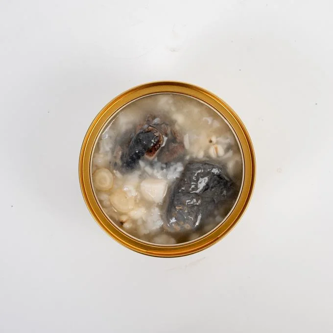No Added Sugar Low Calorie Ginseng Chicken Bird's Nest Congee for Weight Management Breakfast