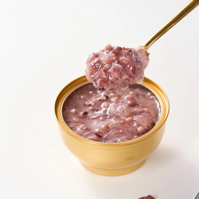 Portable Single-Serve Buffalo Milk Black Rice Bird's Nest Protein Congee for Busy Ladies Light Nutritious Weight Loss Breakfast