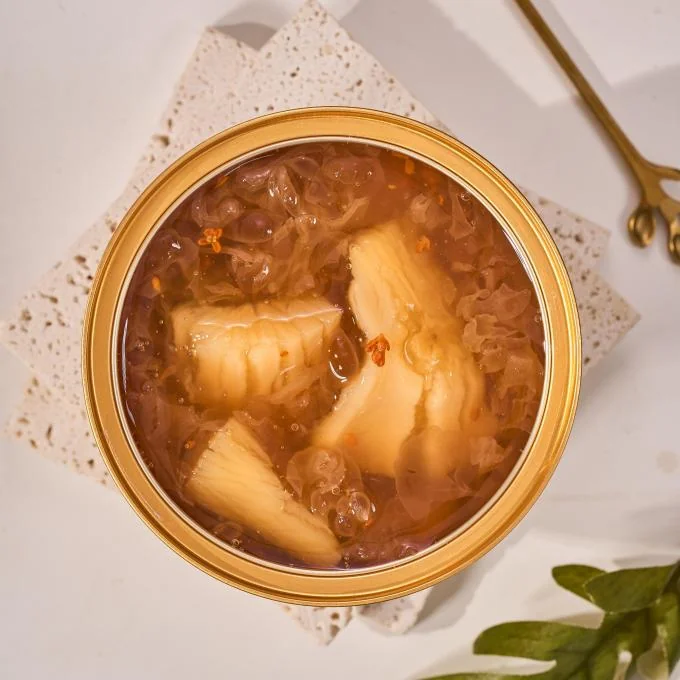 Slow-Simmered Style Instant White Fungus Cassava Dessert: Low-Sugar Collagen-Rich Silky Bite For Calorie-Conscious Morning Breakfasts