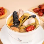 Healthiest Instant Ganoderma Dendrobium Dragon Bone Soup Medicine Diet Combination