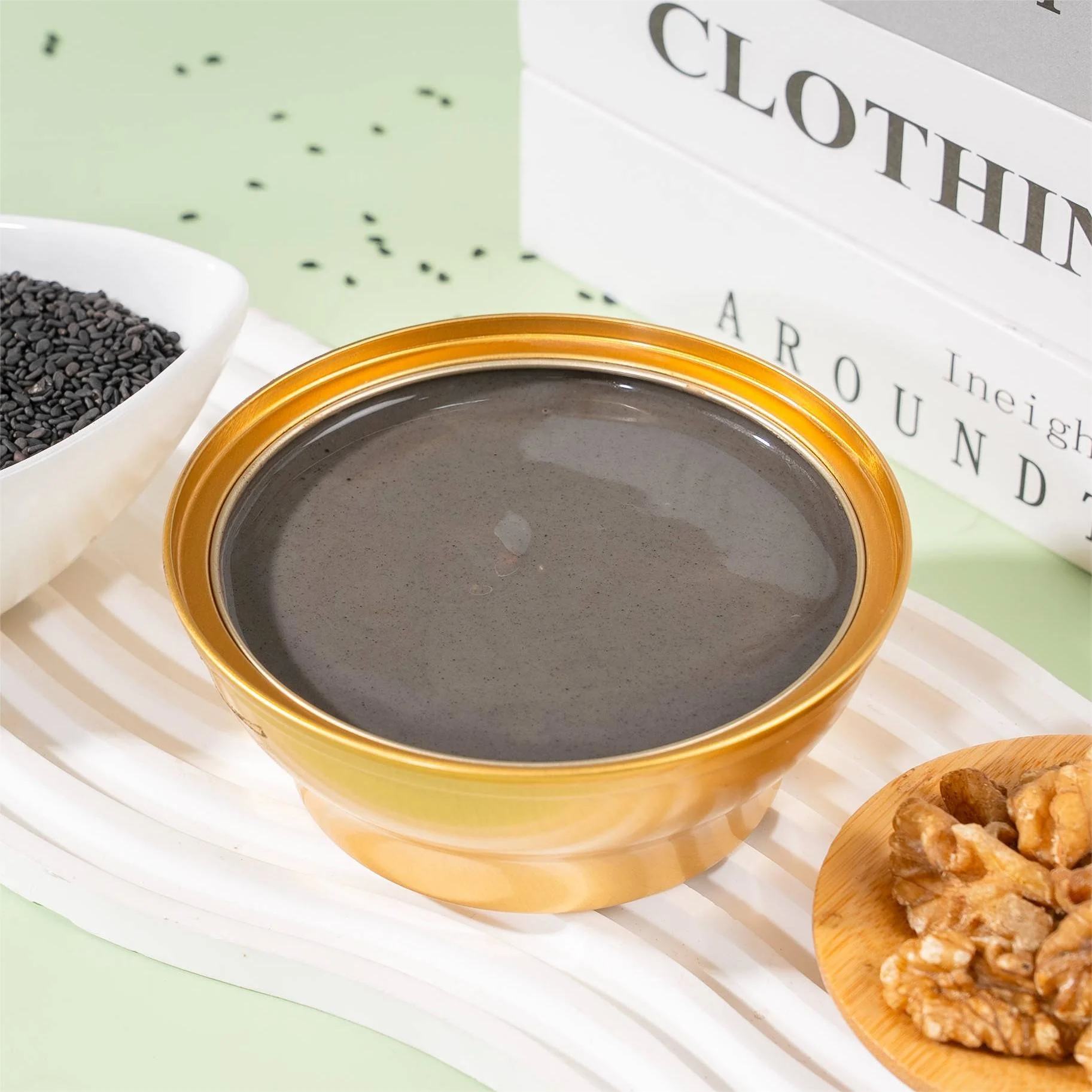 Sesame Paste , Fragrant And Silky , Cantonese Dessert Nourishing Body And Double Nutrition - Image 1