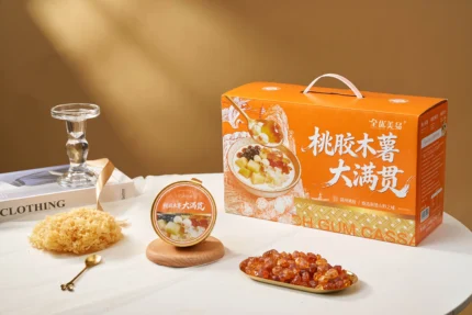 Peach Resin and Tapioca Full Topping Sweet Soup