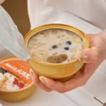 Peach Resin and Tapioca Full Topping Sweet Soup