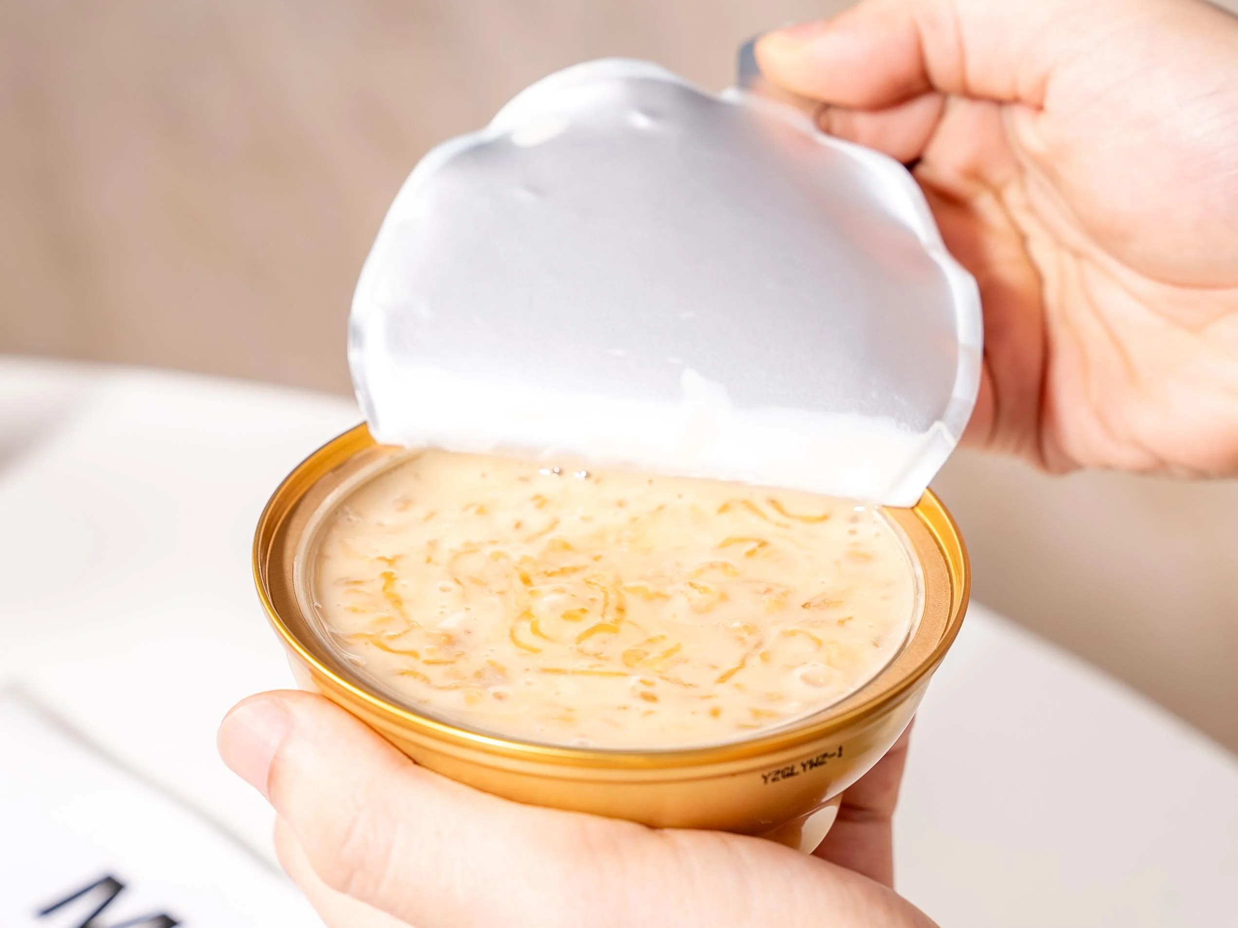 Creamy Mango Pomelo Sago Bird's Nest Low-Sugar Ready to Eat Porridge for Light Diet - Image 2
