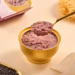 Dense Nutrient Black Rice Milk Scented Bird's Nest Whey-Added Protein Porridge for Post-Workout Energy Replenishment - Image 2