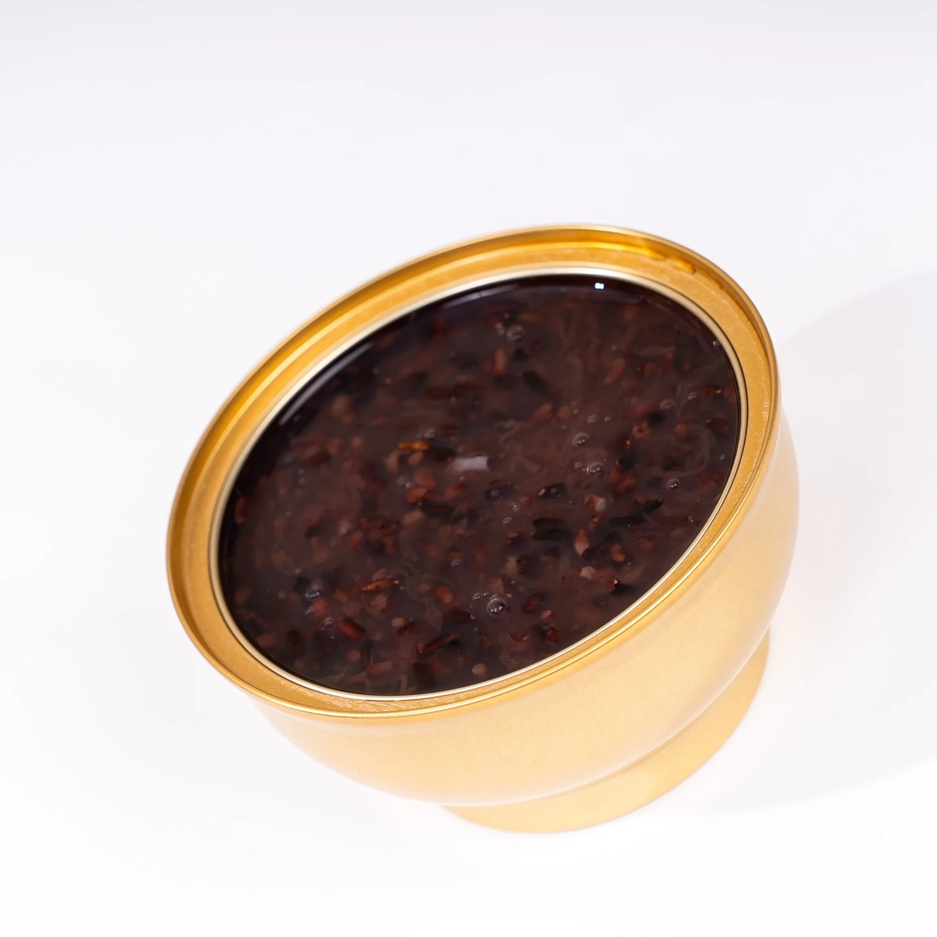 Ready-to-Eat Creamy Purple Rice Porridge: High-Fiber Low-Cal Diet Breakfast Pick for Steady Energy All Morning - Imagem 2