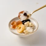 All-Natural No-Additive Super Loaded Peach Gum Cassava Dessert: Homemade-Style Soft Sticky Sweet Treat For Low-Fat Beauty Diet Plans